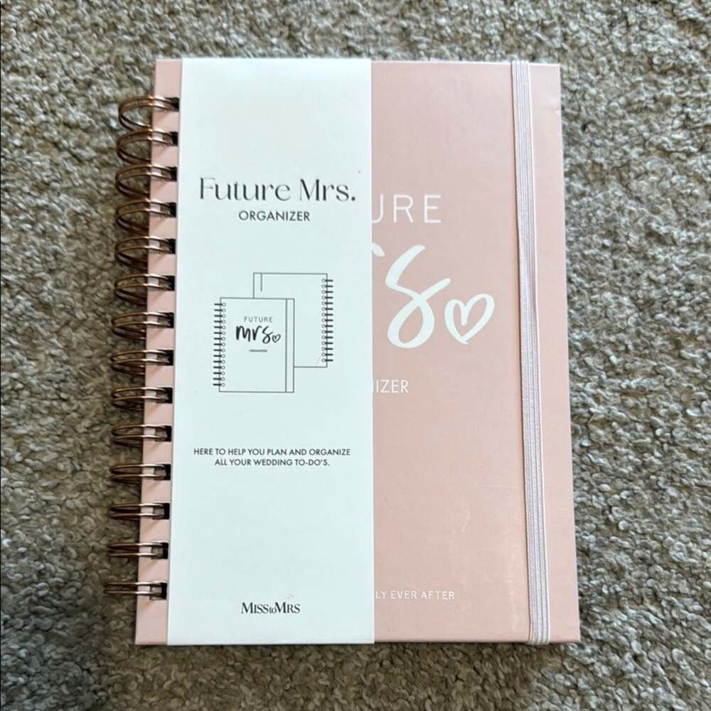 Miss to Mrs Future Mrs. Wedding Planner Organizer